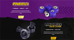 Desktop Screenshot of powerflex.co.uk