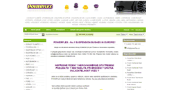 Desktop Screenshot of powerflex.cz