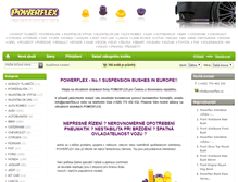 Tablet Screenshot of powerflex.cz