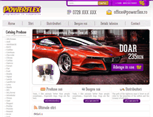 Tablet Screenshot of powerflex.ro