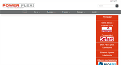 Desktop Screenshot of powerflex.as